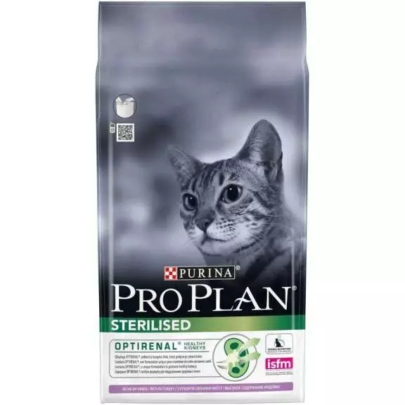 Сухой корм для кастрированных котов и стерилизованных кошек Проплан Стерилизед индейка 1,5 кг