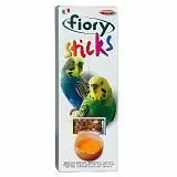 Лакомство для попугаев Fiory Sticks с яйцом 2х30 г