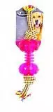 Игрушка для собак Papillon "Плетеная веревка с пластиковой косточкой", 33 см