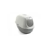 Туалет-домик для кошек Moderna SmartCat с угольным фильтром, 54х40х41 см, теплый серый