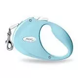 Рулетка с лентой для щенков Flexi Puppy (до 12 кг) светло-голубая 2 м