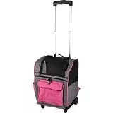Сумка-рюкзак для животных, на колесах Flamingo KIARA 52*54*12см розовая