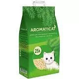 Наполнитель древесный впитывающий для кошек AromatiCat 25 л (15 кг.)