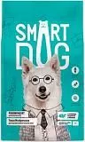 Сухой корм для взрослых собак крупных пород Smart Dog с ягнёнком, лососем, индейкой 12 кг