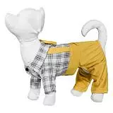 Костюм для собак с жёлтыми брюками Yami-Yami, размер  ХS (спинка 20 см)