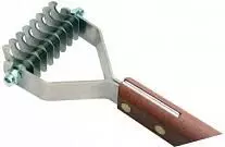 Стриппинг Шоу Теч 8 ножей с деревянной ручкой для жесткой шерсти