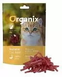 Лакомство для кошек Organix "Нежная нарезка утиного филе" 100% мясо 50 г