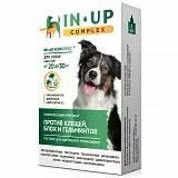 Комплекс IN-UP complex для собак массой от 20 до 30 кг против блох, клещей, вшей, власоедов 