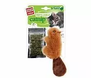 Игрушка для кошек GiGwi Cat Toys 75301 Бобренок с кошачьей мятой 16 см