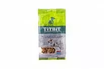 Лакомство для собак ТитБит Хрустящие подушечки с начинкой со вкусом индейки и шпината 95г 