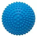 Игрушка для собак Tappi "Вега" мяч игольчатый, голубой, 65 мм