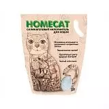 Наполнитель впитывающий силикагелевый Homecat без запаха 3,8 л (1,6 кг)