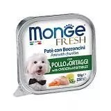 Консервы для собак Monge Dog Fresh курица\овощи 100 г