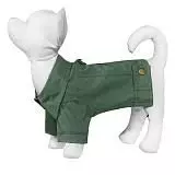 Куртка для собак, зеленая Yami-Yami, размер L (спинка 35 см)