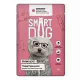 Консервы для взрослых собак малых и средних пород Smart Dog кусочки ягненка в нежном соусе 85 г