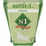 Натуральный наполнитель N1 Naturel "Молоко" на 4,5л 1,8 кг
