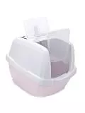 Био-туалет для кошек IMAC MADDY 62х49,5х47,5h см, белый/нежно-розовый