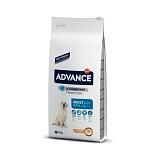 Сухой корм для взрослых собак крупных пород Advance с курицей и рисом (Maxi Adult) 18 кг